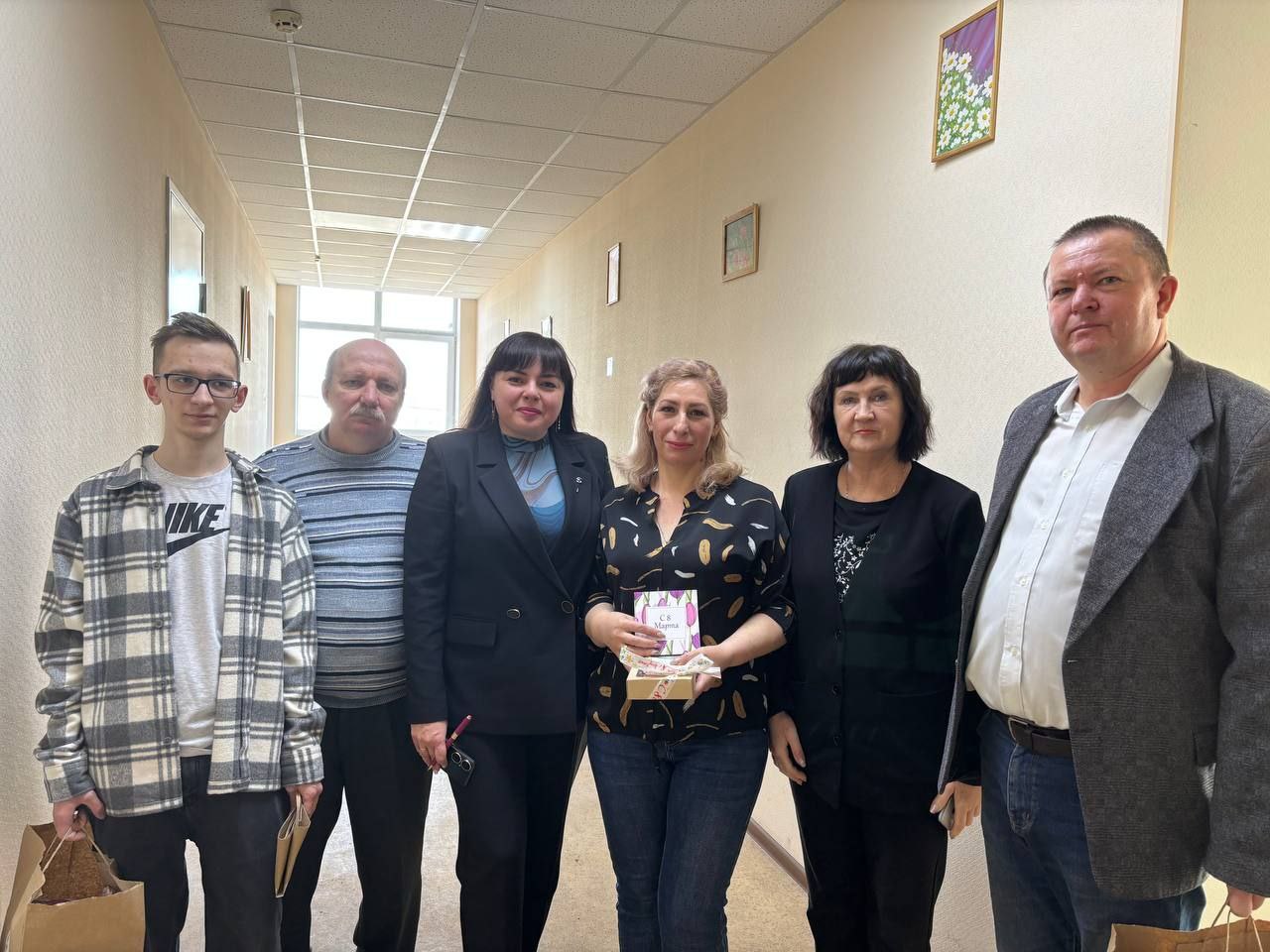 Поздравление с 8 Марта 