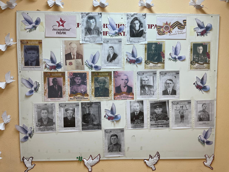 Выставка «Бессмертный полк» на кафедре «Социально-экономических дисциплин»